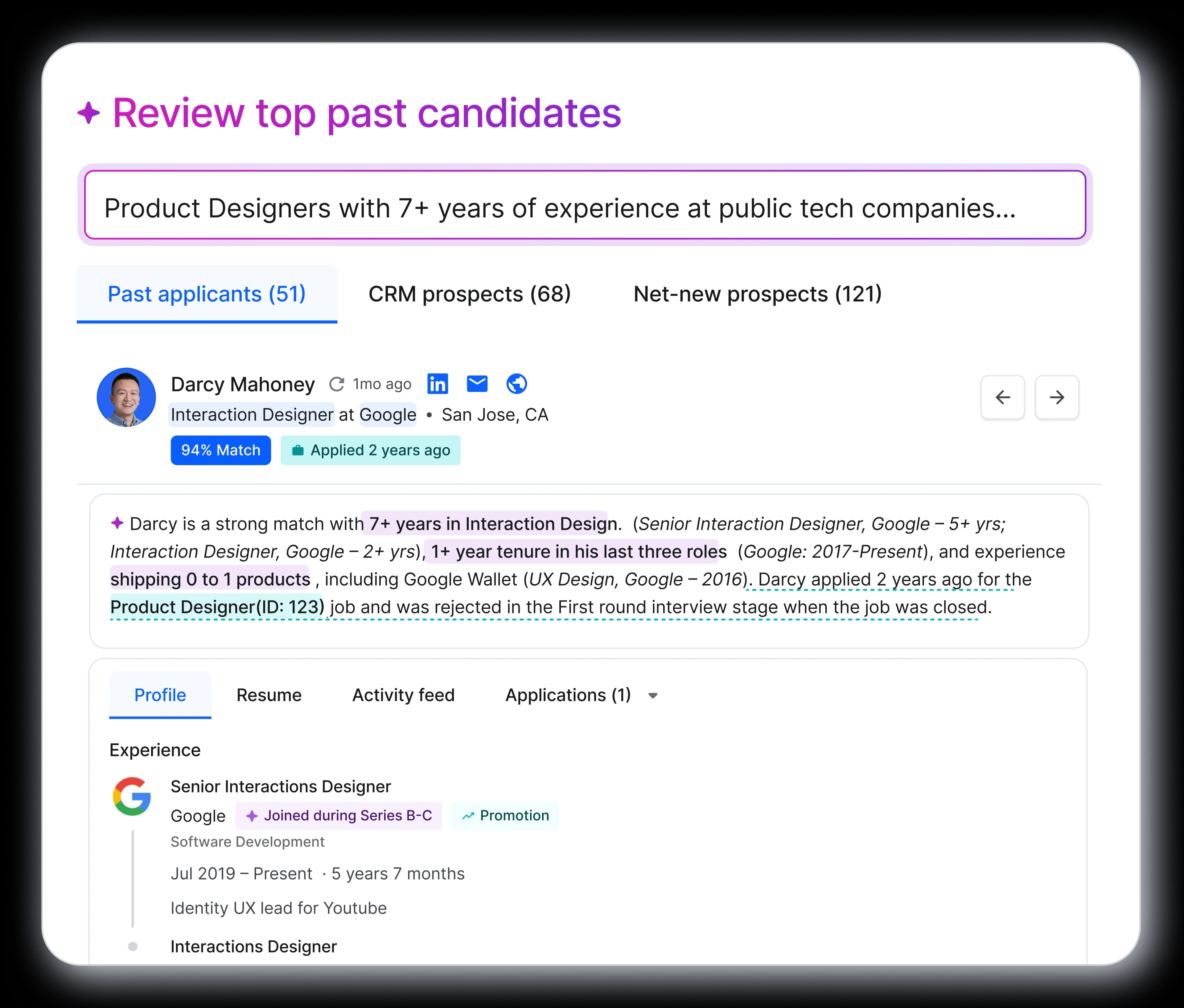 Rediscover your best past candidates | Image