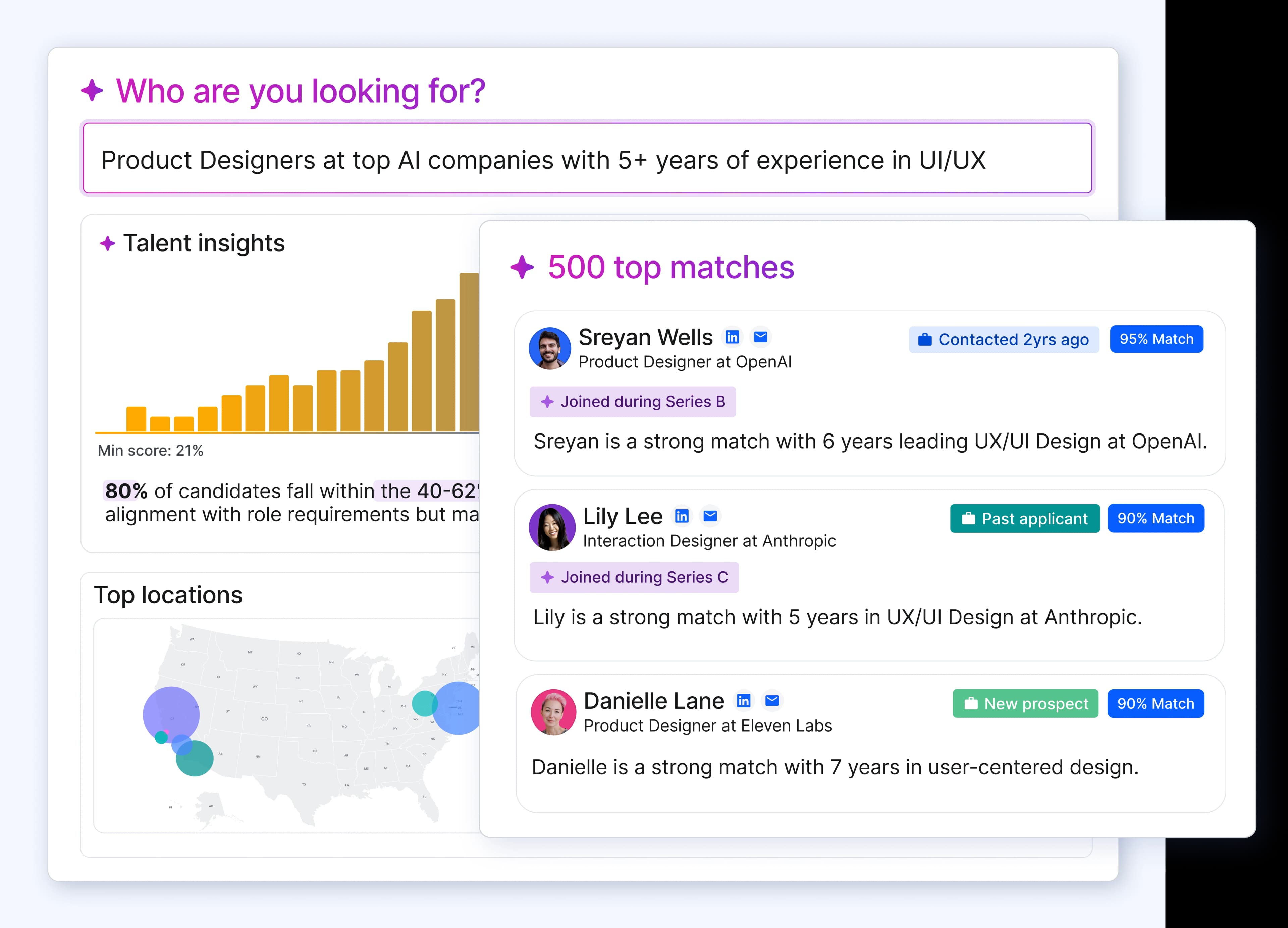 AI Sourcing + Talent Insights