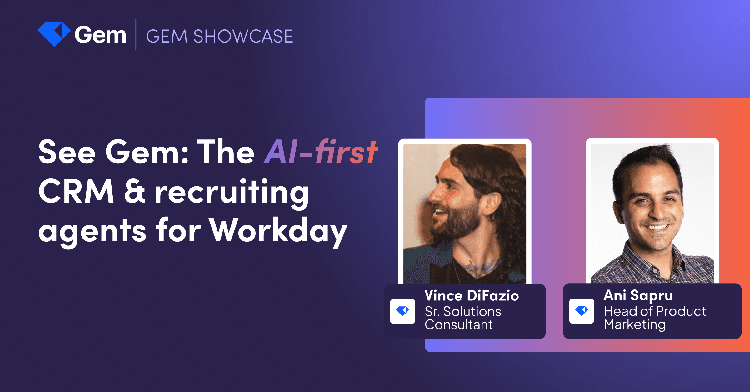 Webinar - Demo Day webinar - -Gem+Workday- - RP